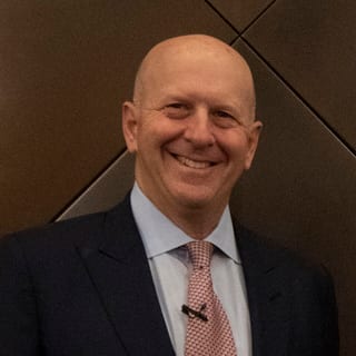 David M. Solomon, Chief Executive Officer and Chairman of Goldman Sachs